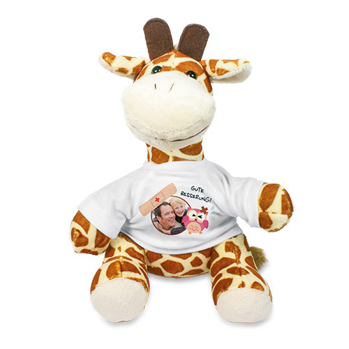 Girafe en peluche